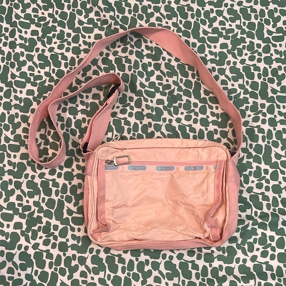 LeSportSac Pink Shoulder Crossbody Bag vintage